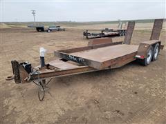 2007 Towmaster T10-P T/A Equipment Trailer W/Ramps 