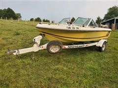 1981 Cobia Charger Boat & Shoreland'r Trailer 