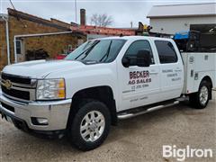 2014 Chevrolet 2500 HD 4WD Crew Cab Service Pickup 