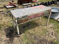 Custom Metal Work Bench 