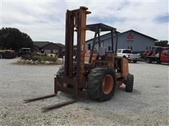 Case 586E Construction King Rough Terrain Forklift 