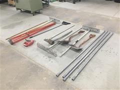 Handled Concrete Tools 