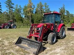 2018 Mahindra 2660SP MFWD Compact Utility Tractor w/ Loader & Bucket 