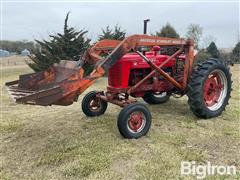 1948 International Farmall M 2WD Tractor w/ Loader 