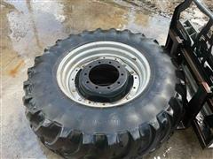 Case IH / Firestone 420/90R30 Tires & Rims 