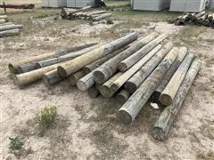 Green Treated Posts 