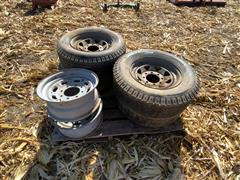 Deestone Pickup Trailer Tires/Wheels 