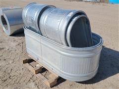 Behlen Galvanized Oblong Watering Tank 