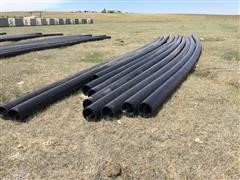 8” Black Poly Pipe 