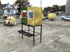 John Deere Bulk Oil Tanks & Stand 