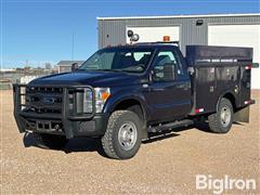 2013 Ford F350 XL Super Duty 4x4 Utility Truck 