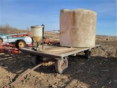 Hay Rack Liquid Tender Trailer 