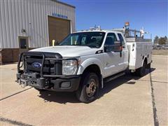 2011 Ford F350 Super Duty 4x4 Extended Cab Utility Truck 