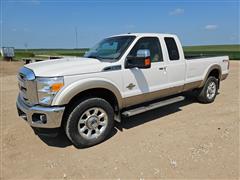 2011 Ford F350 Lariat Super Duty 4x4 Extended Cab Pickup 