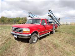 1997 Ford F250 4x4 Extended Cab Pickup 