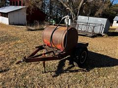 100 Gal Tank On Wheels 