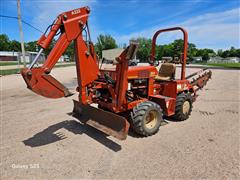 DitchWitch 3610 4x4 Trencher W/Backhoe & Backfill Blade 