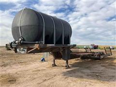 2000 Kent's T/A Sprayer Tender Trailer W/Tank 