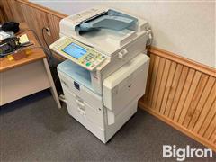 Ricoh / Savin 9025B Copier On Wheels 