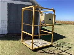 Shop Built Lift Cage 