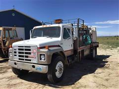 1987 International 1954 S-Series S/A Fuel & Lube Truck 