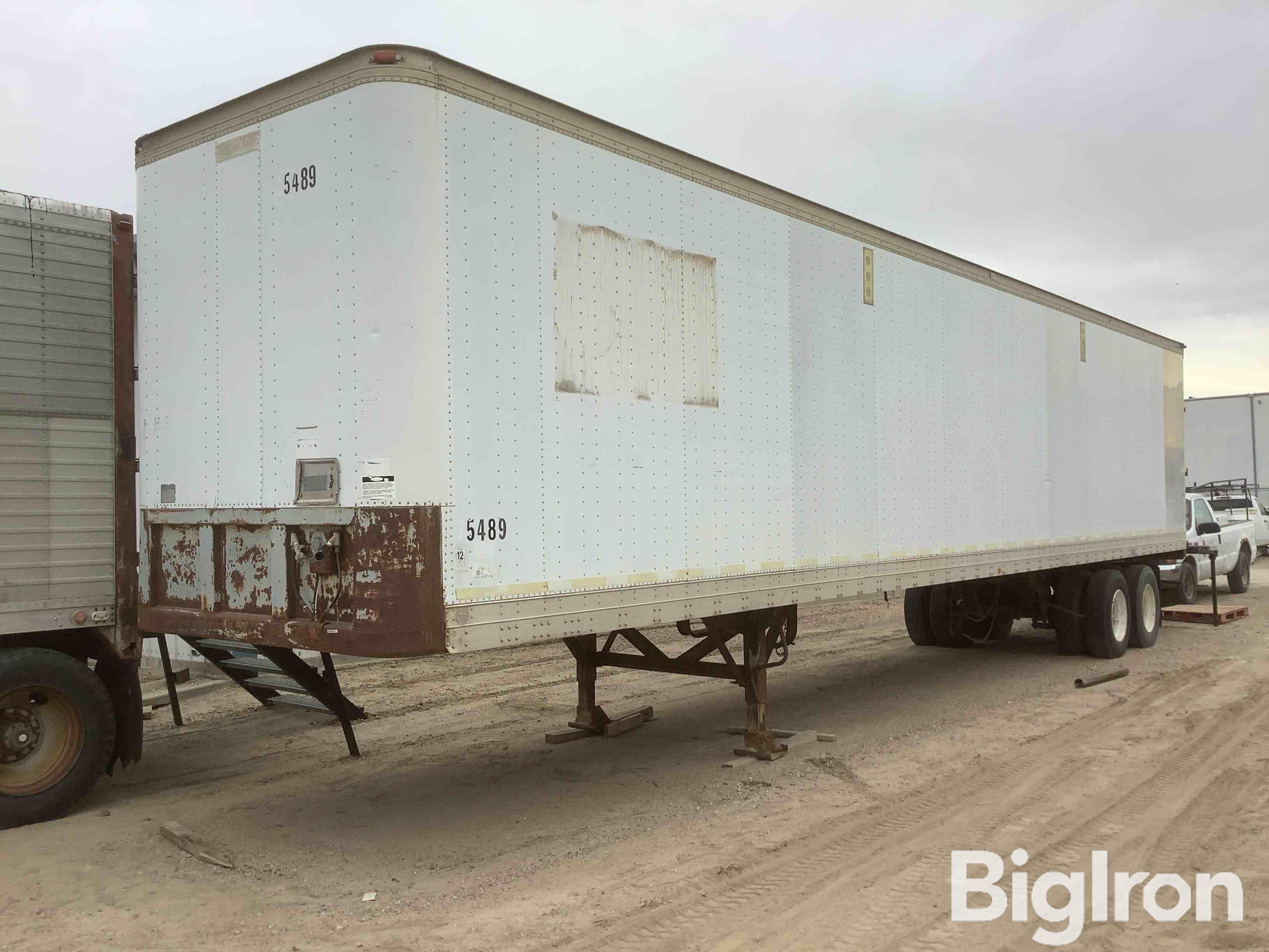 1984 Fruehauf T/A Enclosed Trailer 