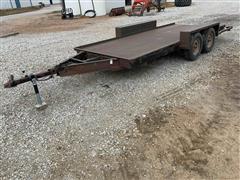 Shop Built 16' T/A Trailer 