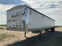 2007 Wilson DWH-550 Hopper Bottom T/A Grain Trailer 