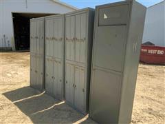 Uniform Lockers & Laundry Cabinet 