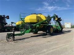 2015 John Deere 1890 42' Air Seeder W/2013 1910 Air Cart 