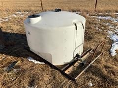 400-Gallon Poly Tank On Skid 