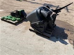 2014 John Deere MID Z DFS HPR Mower Rear Hopper W/Blower 