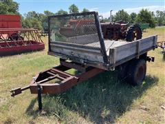 Shop Built S/A Flatbed Trailer 