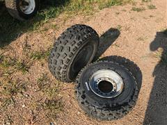 AT22x8-10 ATV Tires & Rims 