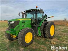 2012 John Deere 6140R MFWD Tractor 