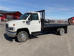 2006 GMC C4500 4x2 14' Flatbed Truck 