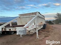 1989 Landoll T/A Belly Dump Trailer 