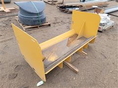 Behlen 6' Snow Pusher Skid Steer Attachment 