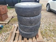 P265/70R17 Tires On Rims 