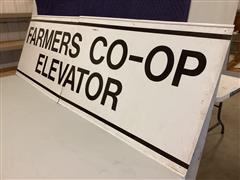 Farmers CO-OP Elevator Sign 