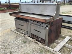Garland Griddle Top And Oven Stove 