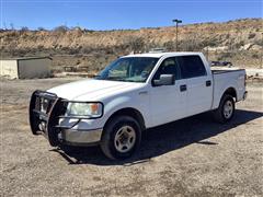 2005 Ford F150 4x4 Crew Cab Pickup 