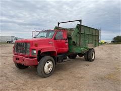 1991 GMC TopKick C7000 S/A Feed Truck 