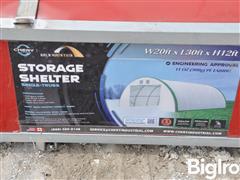 2024 Gold Mountain S203012R Storage Shelter 