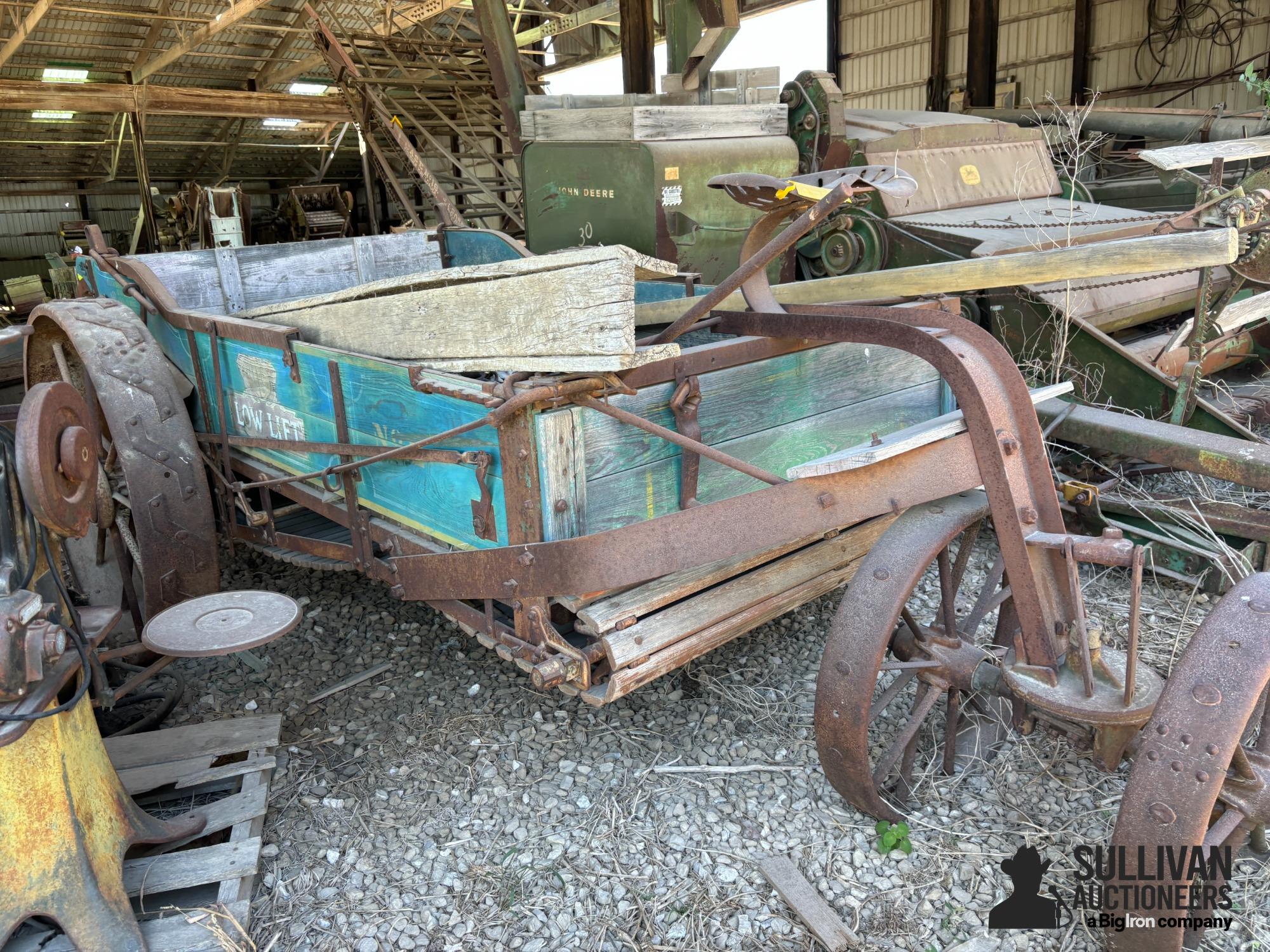 International Harvester Low Lift No. 2 Horse Drawn Manure Spreader 