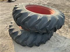 Goodyear 18.4-38 Tractor Tires & Rims 