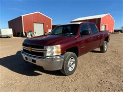 2012 Chevrolet 2500 HD Silverado 4x4 Crew Cab Pickup 