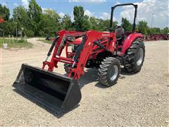 2018 Mahindra 2655L MFWD Compact Utility Tractor W/Loader 