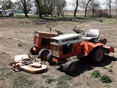 Allis-Chalmers 416 Riding Mower, 3-pt Tiller, & 410 Parts Mower 