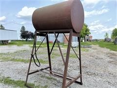 250-Gallon Fuel Storage Tank On Stand 